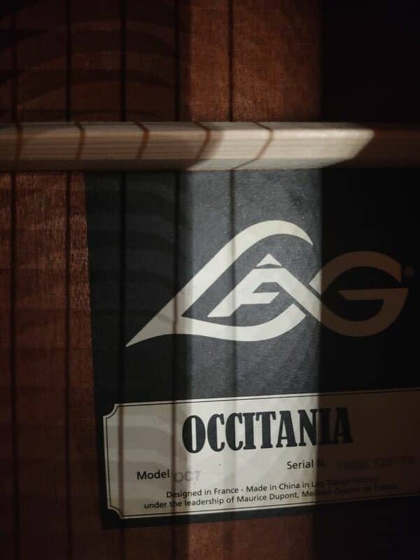 Lag Occitania Guitar