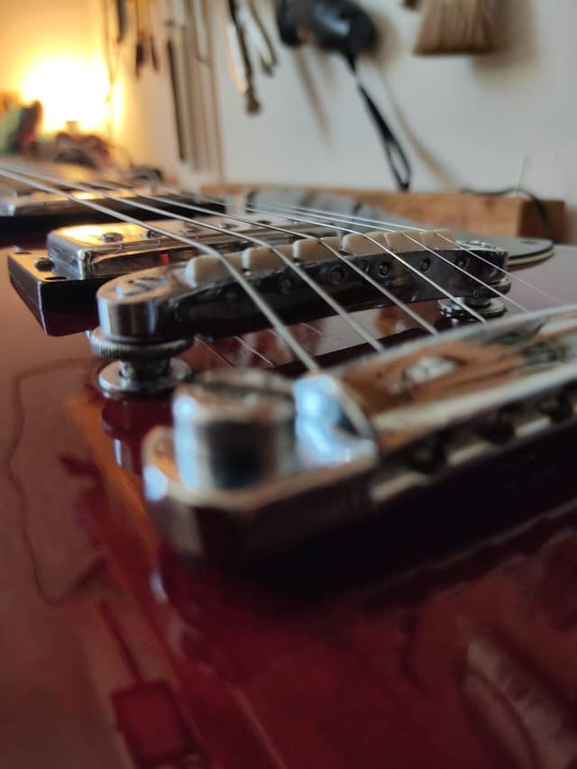 Aria SG style guitar
