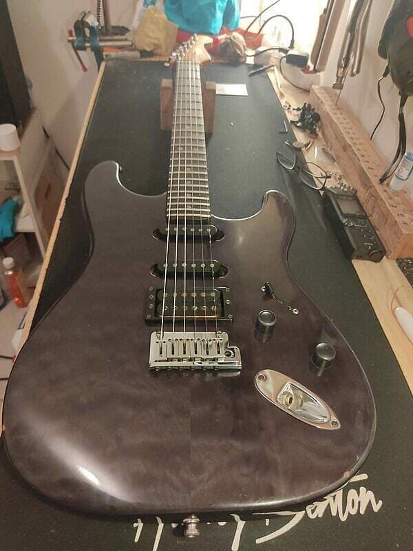Guitare Fender American Standard 50th Anniversary FMT Cobalt