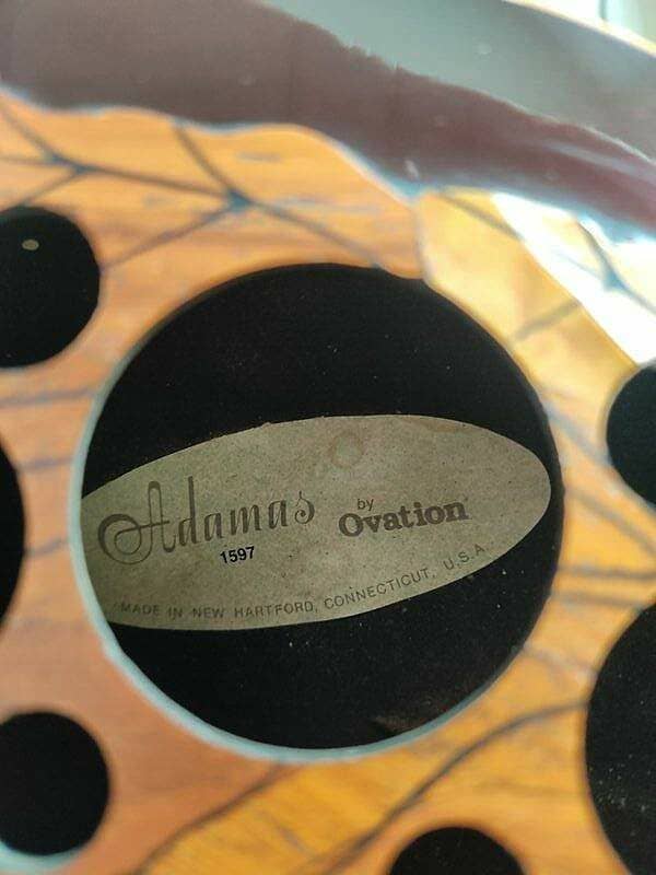 Ovation Adamas Guitar