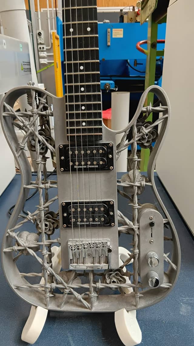 Guitare imprimée