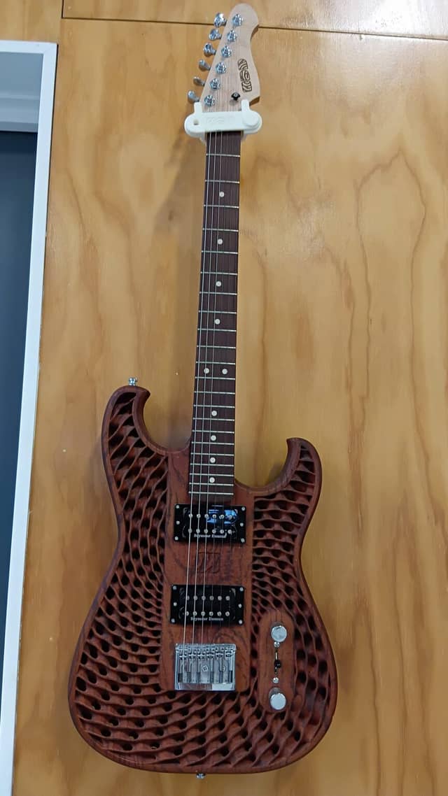 Guitare imprimée