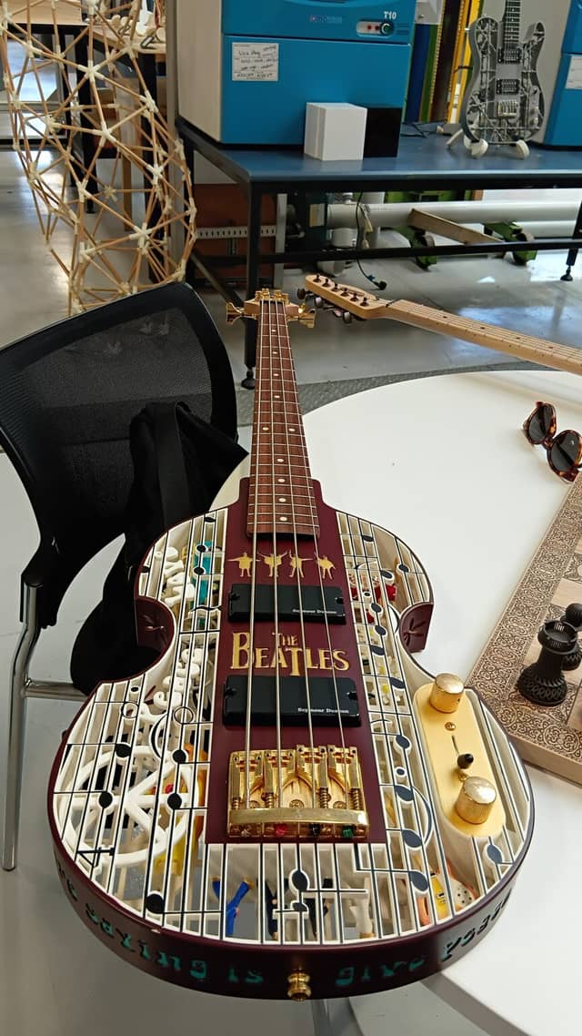 Guitare imprimée