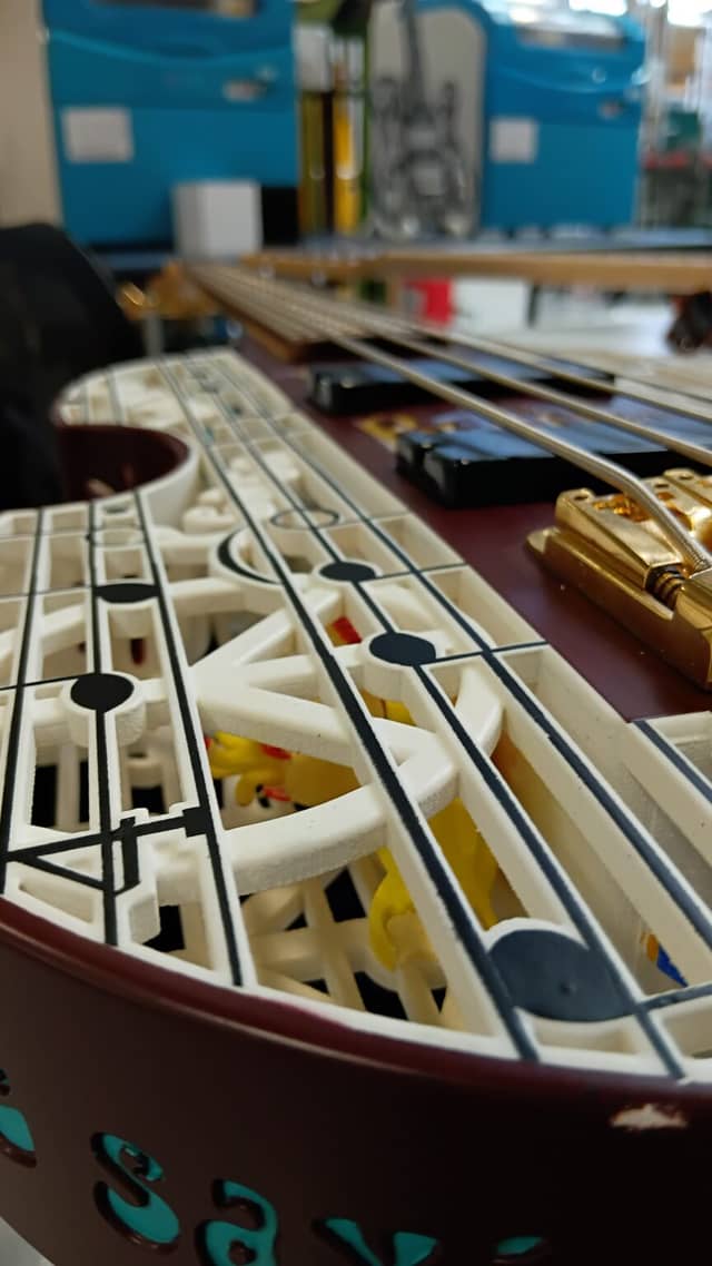 Guitare imprimée
