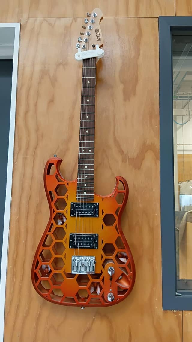 Guitare imprimée