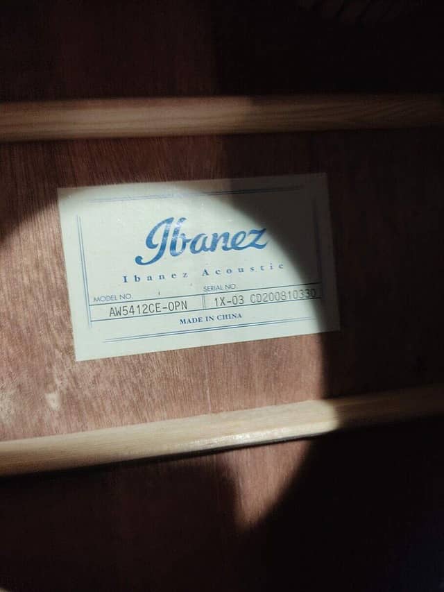 Ibanez AW56 12CE-0PN