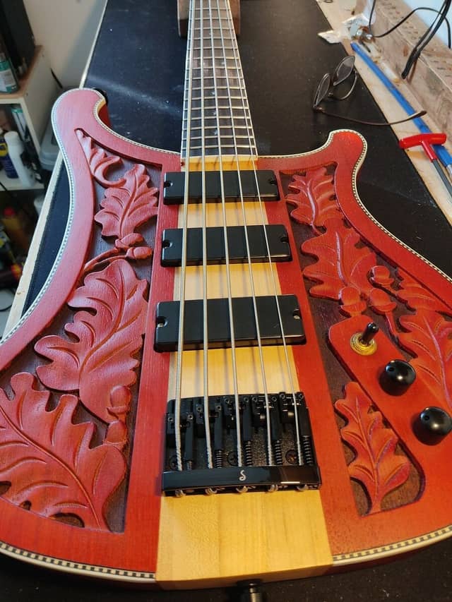 Basse type Rickenbacker