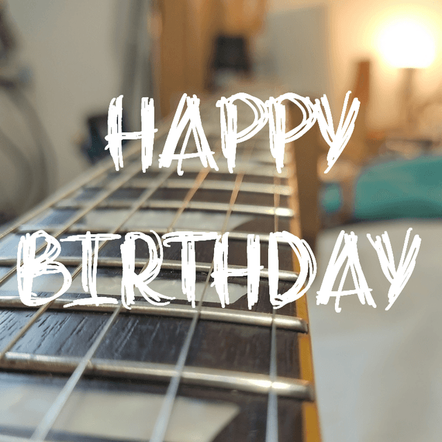 Happy Birthday Esprit Guitare