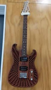 Guitare imprimée