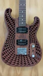 Guitare imprimée