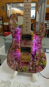 Guitare imprimée