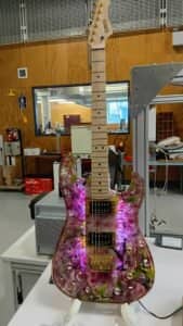 Guitare imprimée