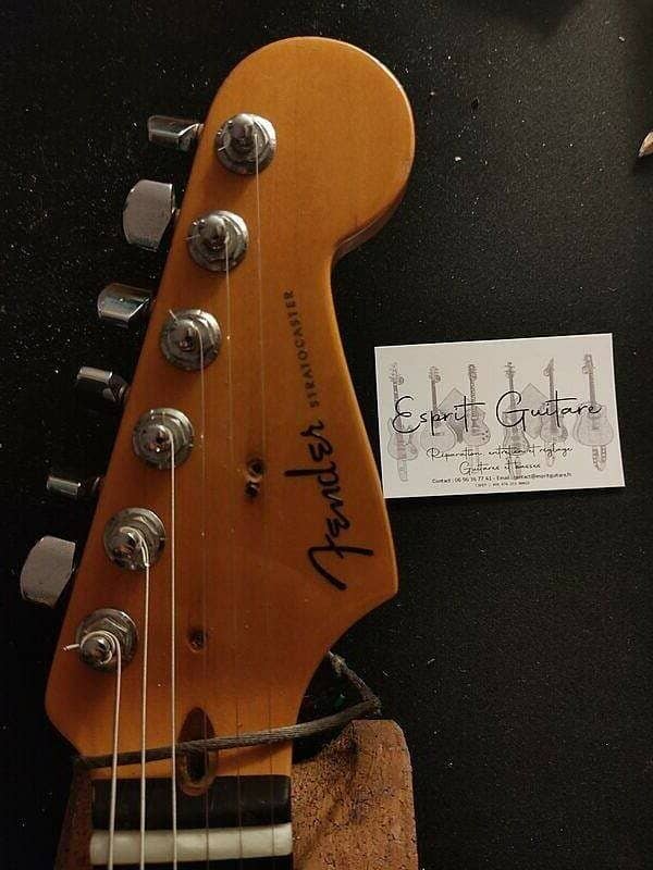 Guitare Fender American Standard 50th Anniversary FMT Cobalt