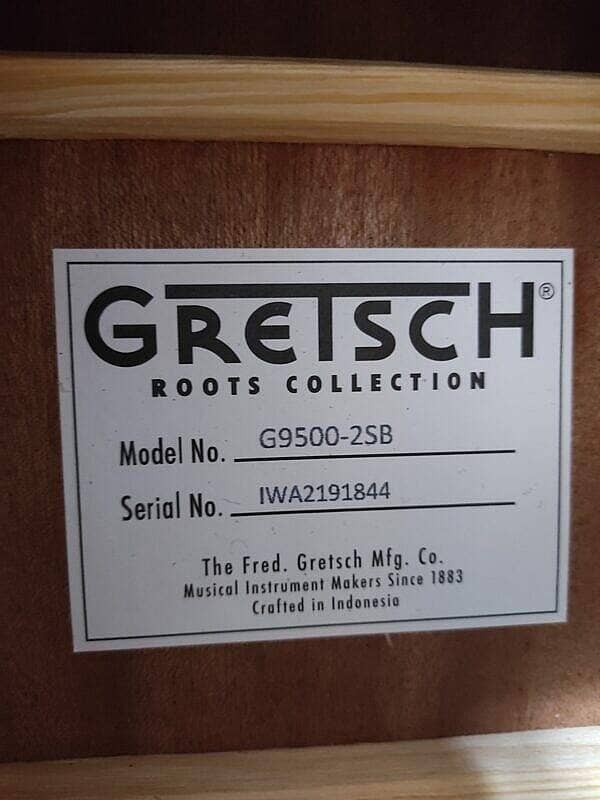 Guitare Gretsch G9500