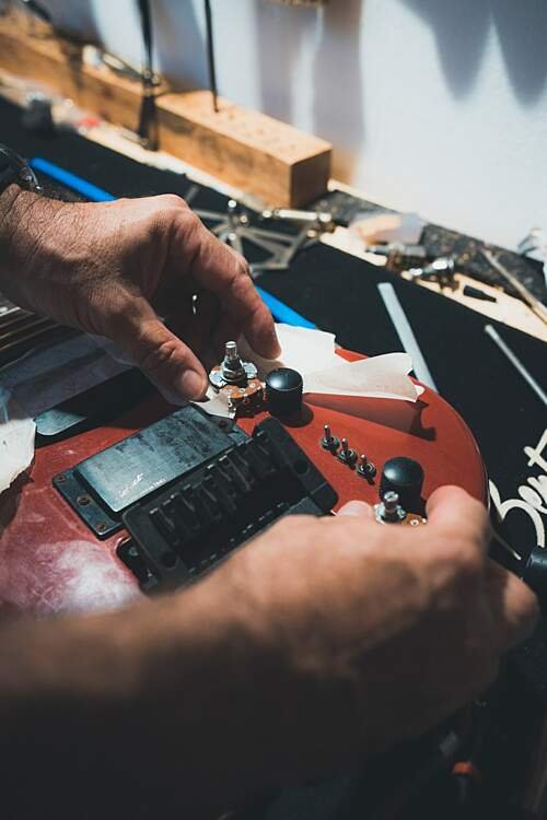 L'atelier de lutherie Esprit Guitare