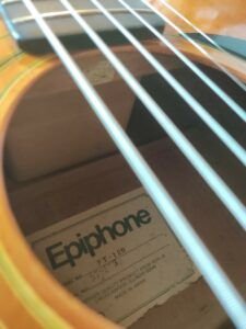 Guitare Epiphone FT-120 de 1968 20 Guitare Epiphone FT-120 de 1968