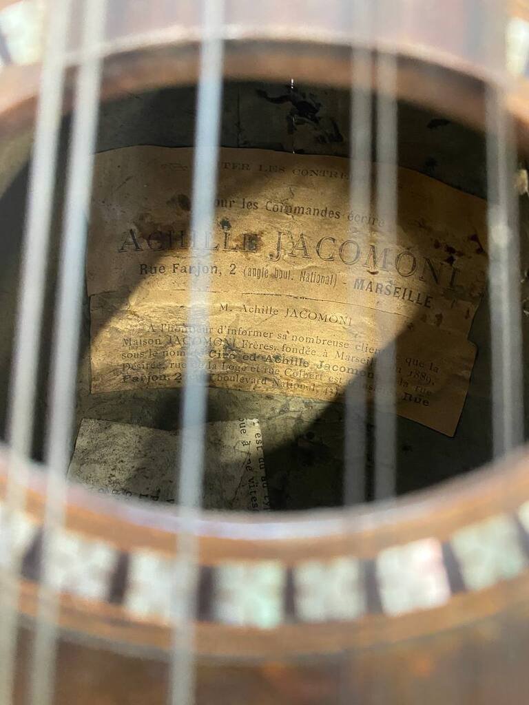 Mandoline Achille Jacomoni